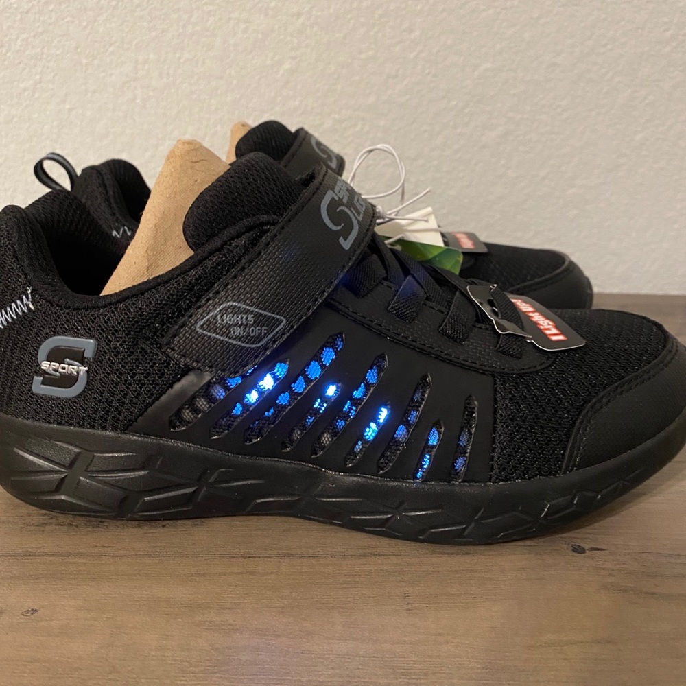 Boys Light Up Skechers